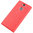 Flexi Slim Litchi Texture Case for Sony Xperia XA2 - Red Stitch